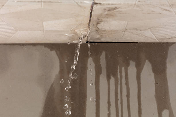 Professional Sewage Cleanup technician working in Alton Bay, NH